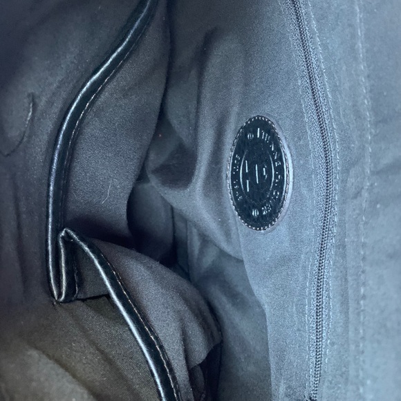 Étienne Aigner Black Canvas Shoulder Bag - Picture 12 of 12